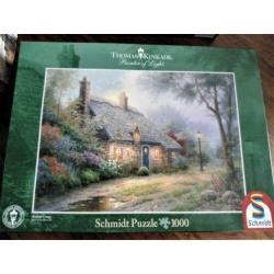 Kinkade puzzels, gegarandeerd compleet