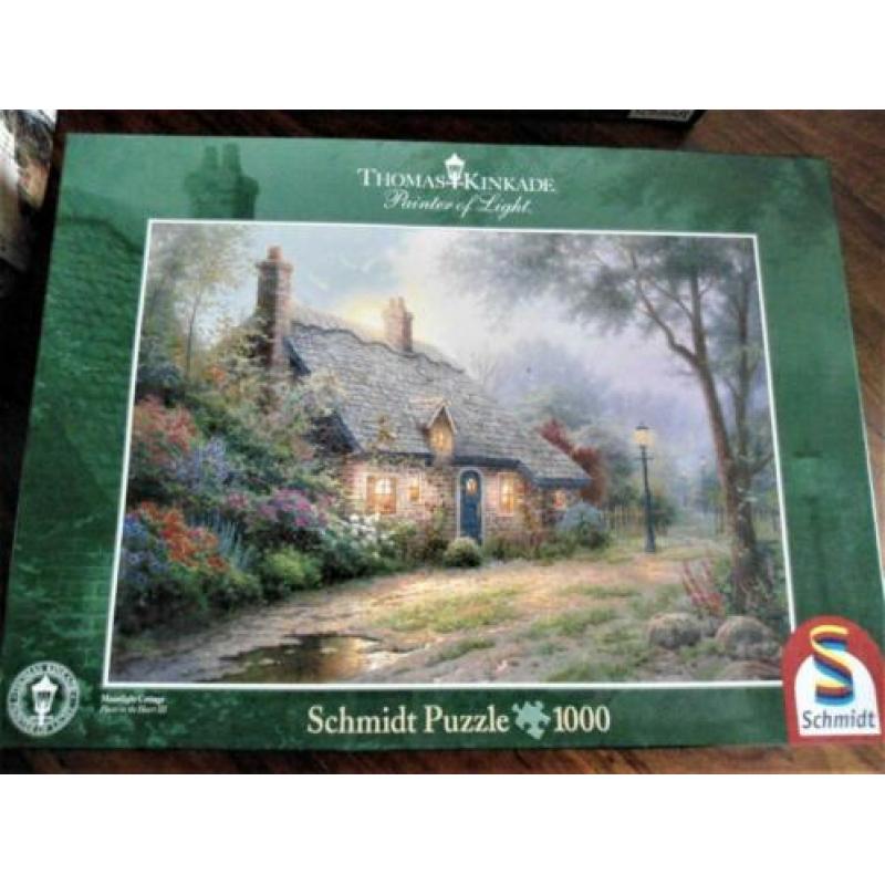 Kinkade puzzels, gegarandeerd compleet