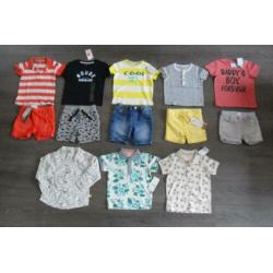 Zomer pakket jongen I Maat 86 I Veel NIEUW! I Hema H&M