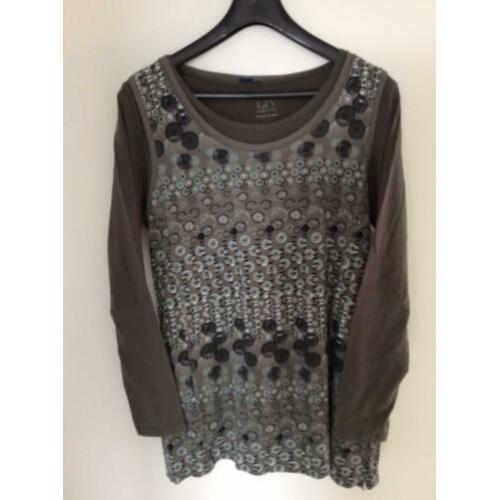 LIV T-Shirt XL met lange mouw en CECIL hes/overgooier XXL