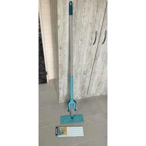 NIEUWE Leifheit Picobello vloerenwisser + spons