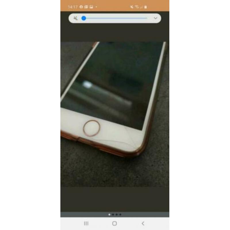 Iphone 8 met kleine barst
