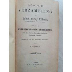 Laatste verzameling van R. M. M' Cheyne