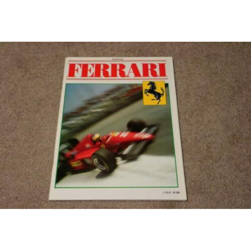 ferrari magazine A4 1991 full color 98 pagina's nederlands