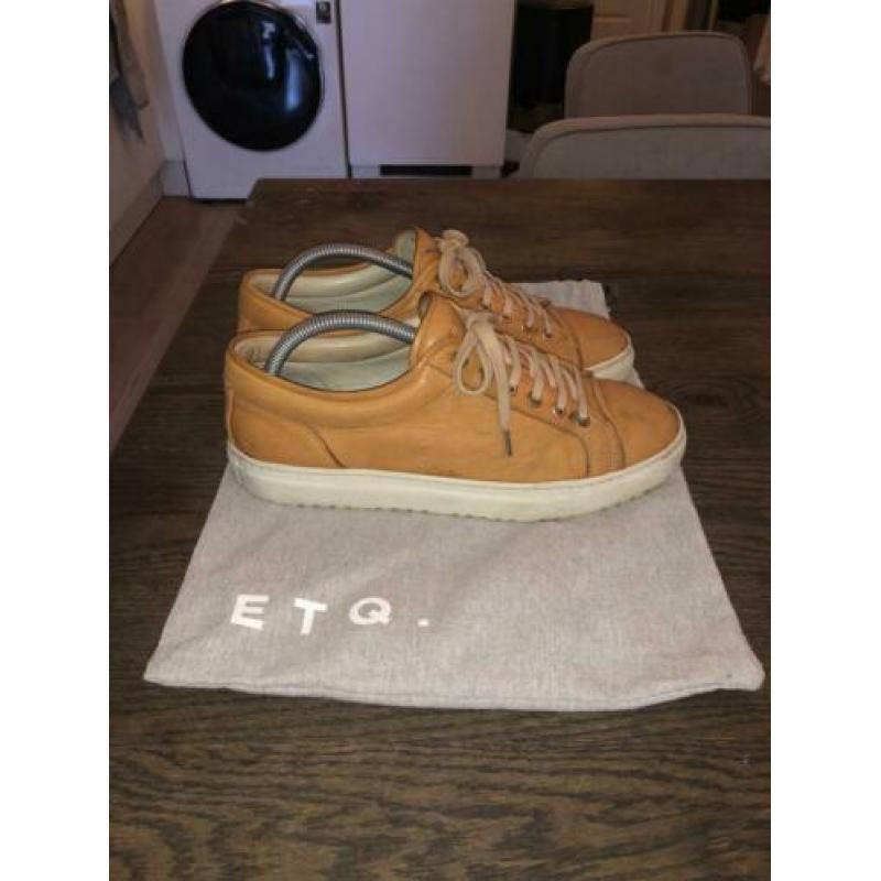 ETQ low top sneaker maat 42 in Camel kleur