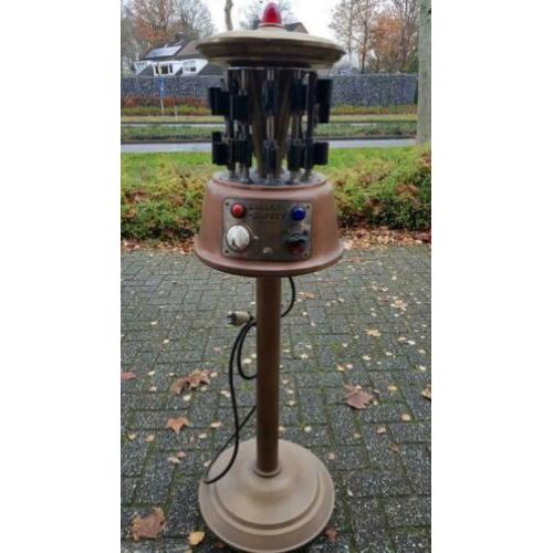 Antieke Lorlex krulspeldenverwarmer