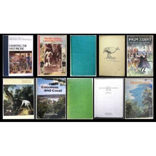 [Pacific] 10 titels o.a. Man and Animals in the New Hebrides