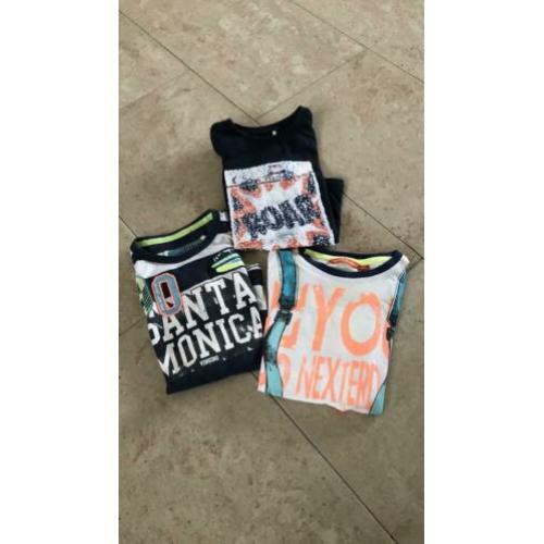 3 leuke shirts maat 98-104 name it tygo en vito Vingino