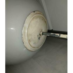 schoollamp,pendel hanglamp ,glazen bollamp ,35 cm x 1meter