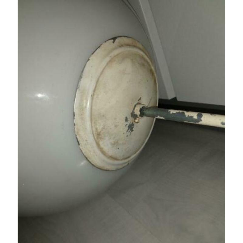 schoollamp,pendel hanglamp ,glazen bollamp ,35 cm x 1meter