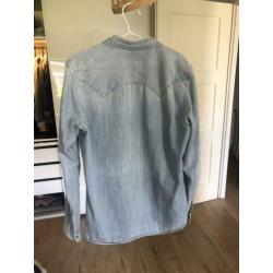 Scotch and Soda denim overhemd blouse L