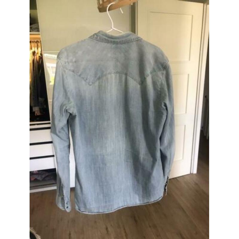 Scotch and Soda denim overhemd blouse L