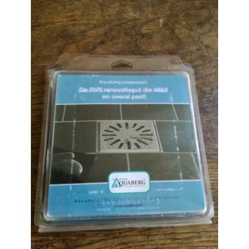 Renovatie afdekken put 20 X 20 RVS