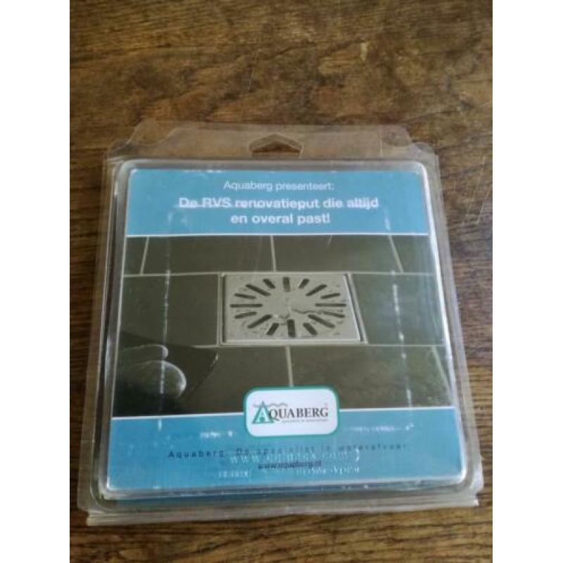 Renovatie afdekken put 20 X 20 RVS