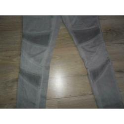 Summum Woman Licht Grijze Lange Broek Met Details Maat 38