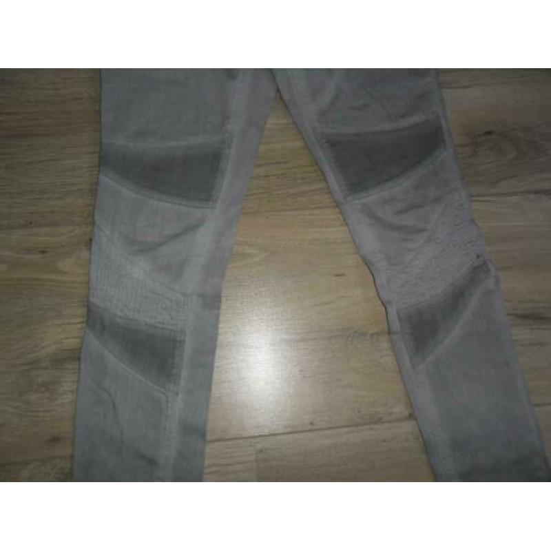 Summum Woman Licht Grijze Lange Broek Met Details Maat 38