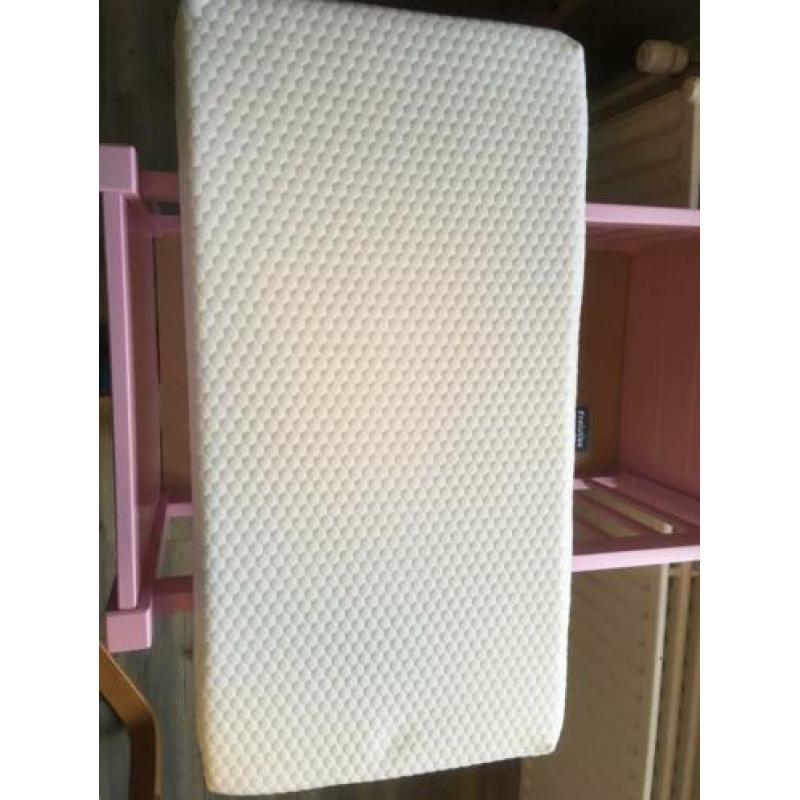 Prenatal basis wieg roze Aerosleep matras