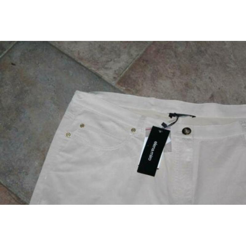Elena Miro vlot chique stretch broek mt 52/54 KOOPJE