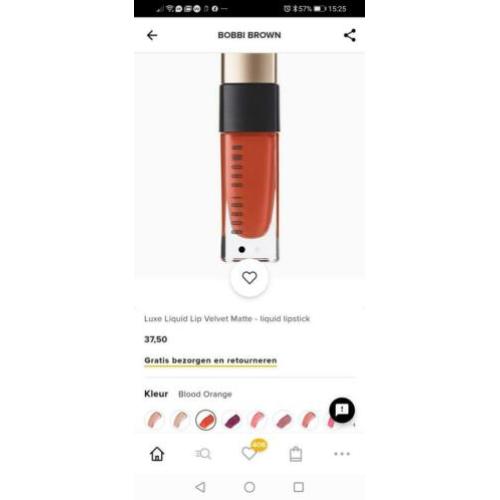 Bobbi Brown matte liquid lipstick