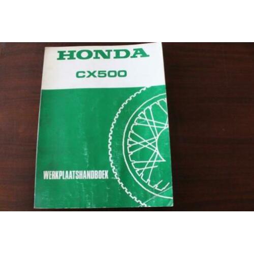 HONDA CX500 werkplaatshandboek CX 500 1978