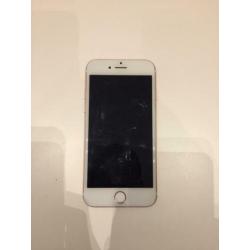 Iphone 7 rose met oplader oortjes en carbon hoesje