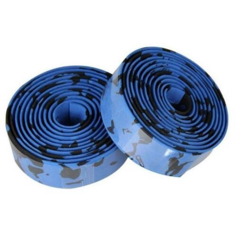Stuurlint racefiets fiets stuur lint rood blauw zwart wit