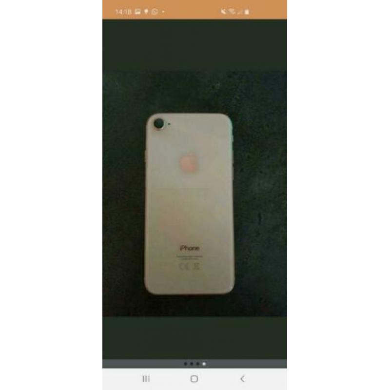 Iphone 8 met kleine barst