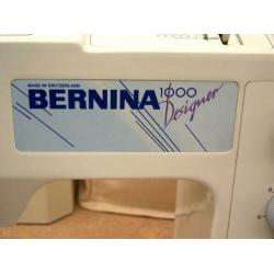 Bernina 1000 Designer met 1 jaar garantie
