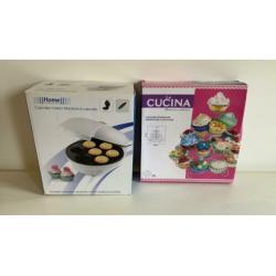 Cupcake maker en standaard.