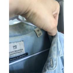 Scotch and Soda denim overhemd blouse L