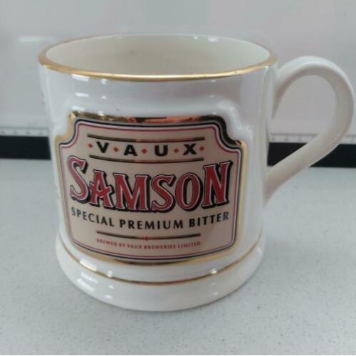 Zeer grote mok van Samson. ( scheerkom?) Vintage