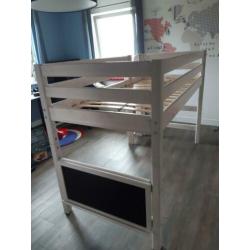 Te koop hoogslaper white wash