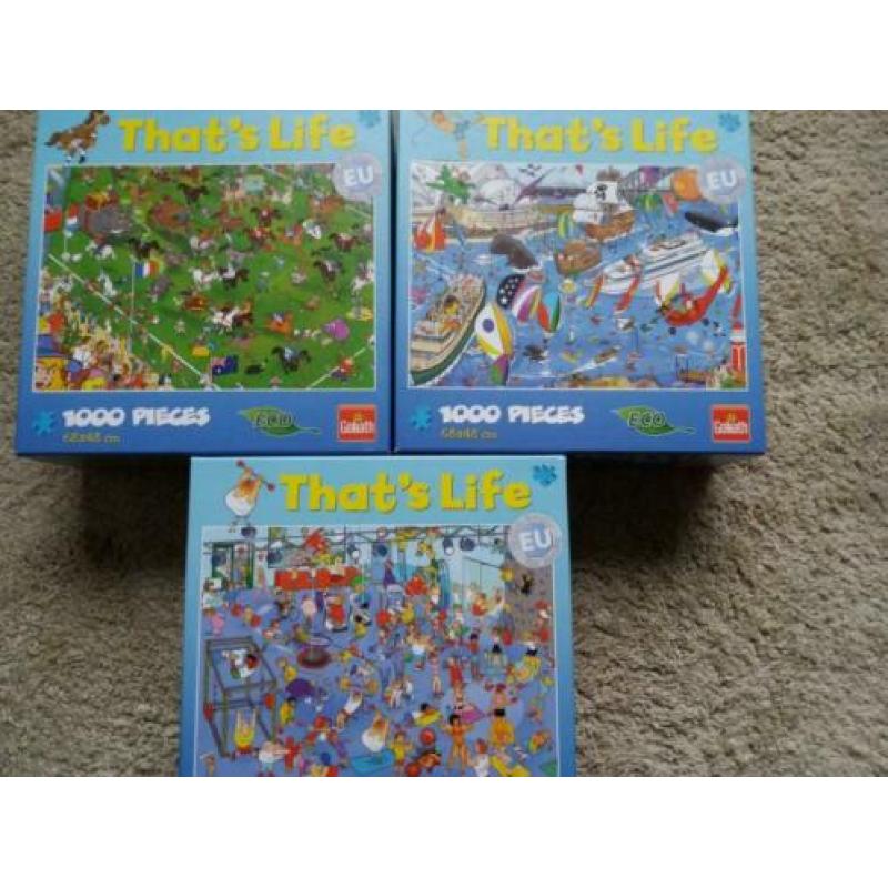 Puzzelm Thads Life 1000 stuks
