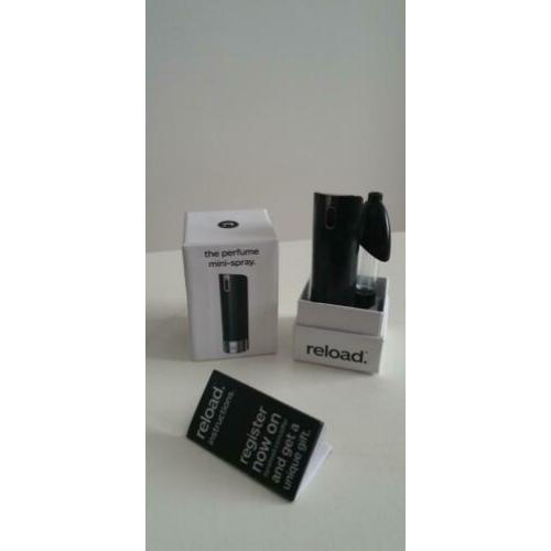 Reload reisformaat en hervulbare parfumverstuiver
