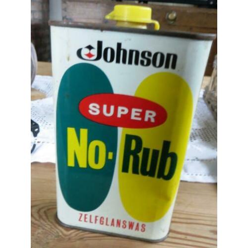 vintage blik zelfglanswas Johnson no-rub