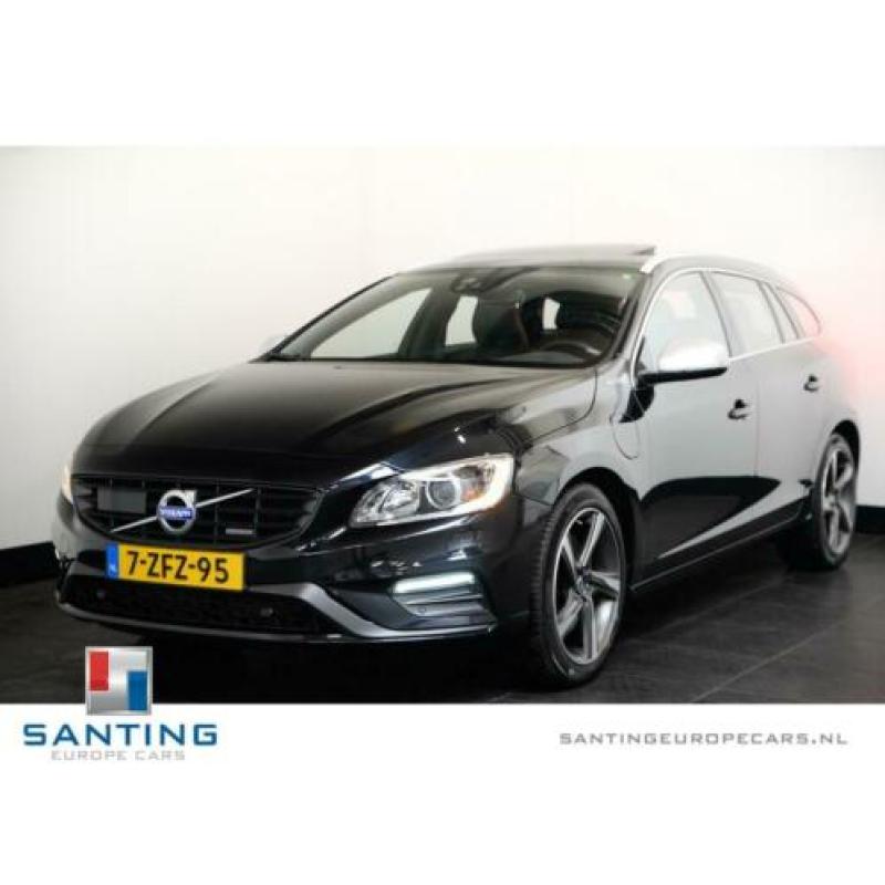 Volvo V60 2.4 D6 Hybrid R-Design AWD panorama-dak sport lede