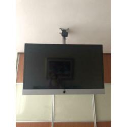 Flatscreen 3D scherm Loewe Connect 46 zilver wandmodel