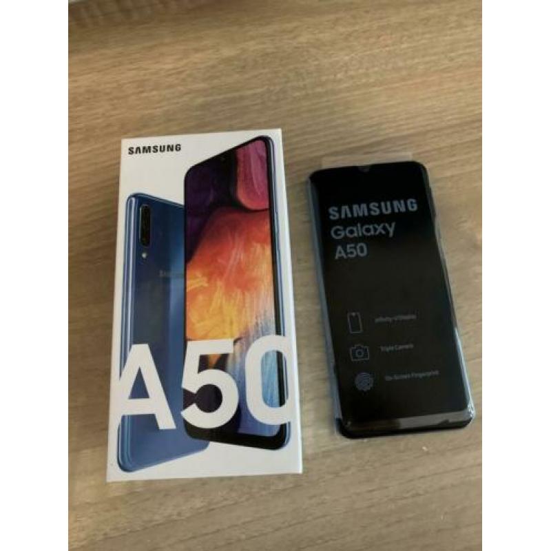 Samsung galaxy A50 coral bleu