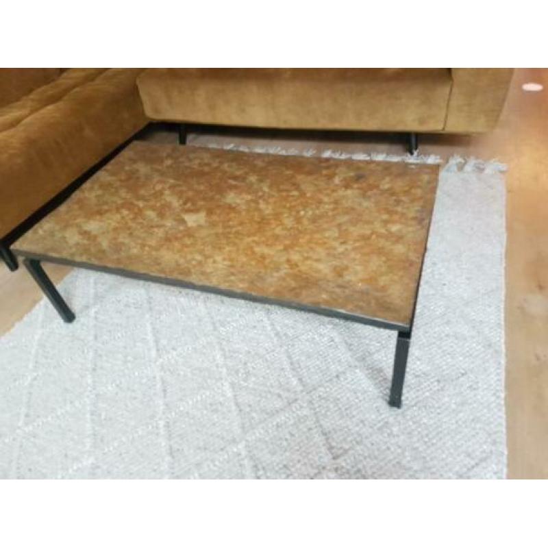 Vintage Paul Kingma stijl salontafel jaren 60