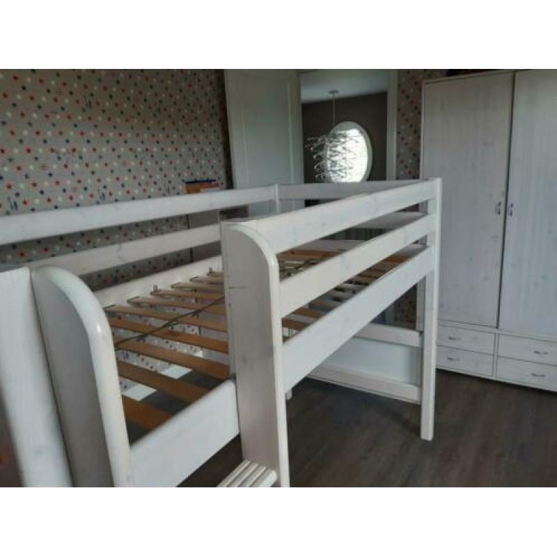 Te koop hoogslaper white wash