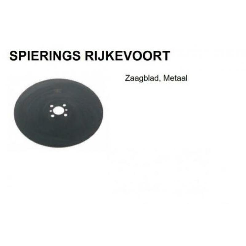 Zaagblad metaal afkortzaag 225, 250, 275, 315mm ook voor RVS