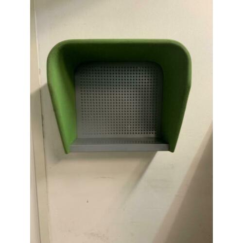 Akoestische belcel / Phonebooth / Belhokje / groen