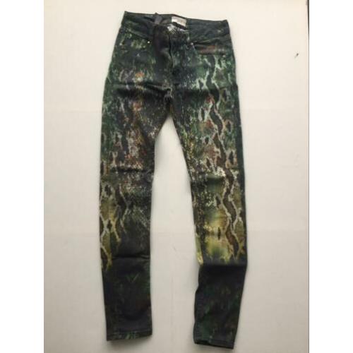 Eleven Paris skinny jeans slangen dieren print maat 36/S