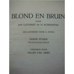blond en bruin door Jan Ligthart en H. Scheepstra,derde stuk