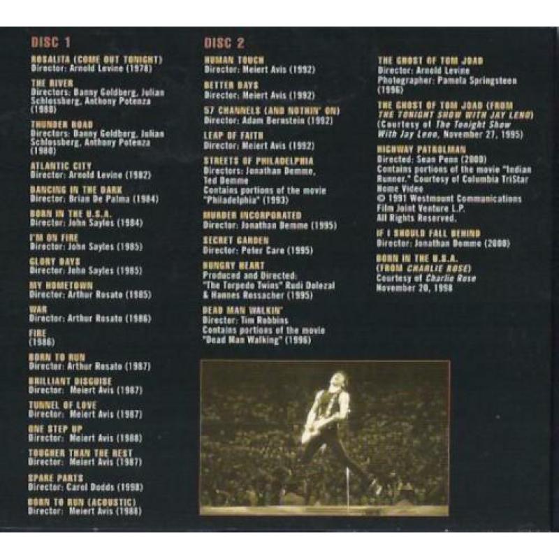 EK-DVD Bruce Springsteen - The Complete Video Anthology 5.1
