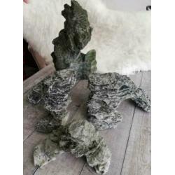 Diverse aquarium decoratie stukken