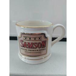 Zeer grote mok van Samson. ( scheerkom?) Vintage