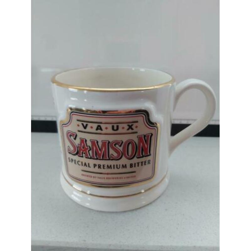 Zeer grote mok van Samson. ( scheerkom?) Vintage