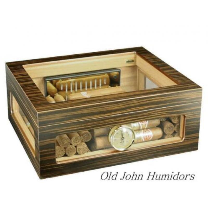 h164 HUMIDOR ADORINI ® 75 SIGAREN TREVISO DELUXE sigarenkist