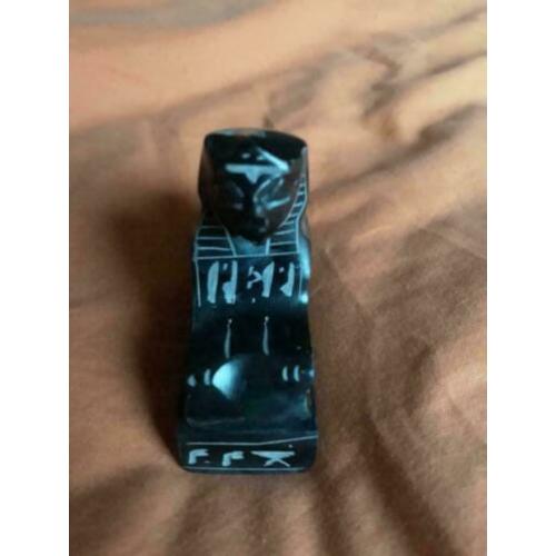 aanbieding 1 klein egyptisch beeld sfinx 8,5 / 6 / 2,5 cm